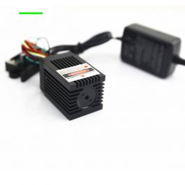 High Power Green Laser Line Generator with evenly illuminated line. DC  Powered