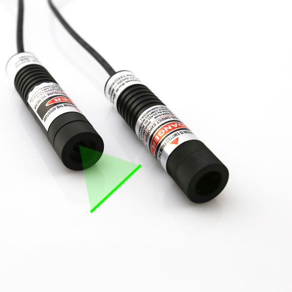 focusable 532nm green line laser module