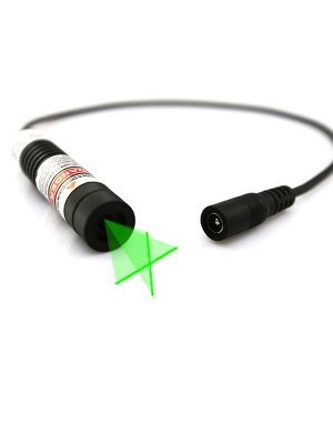 DPSS-5L, 12 mm Green Line Laser, Wire Leads - 1 pc