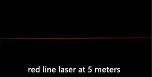 650nm 5mW 적색 레이저 라인 모듈